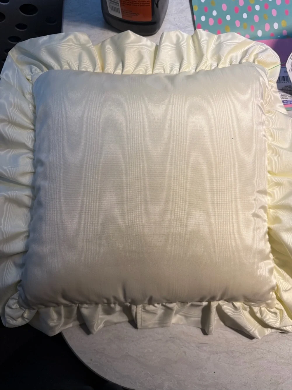 Precious Moments Cross Stitch Pillow 